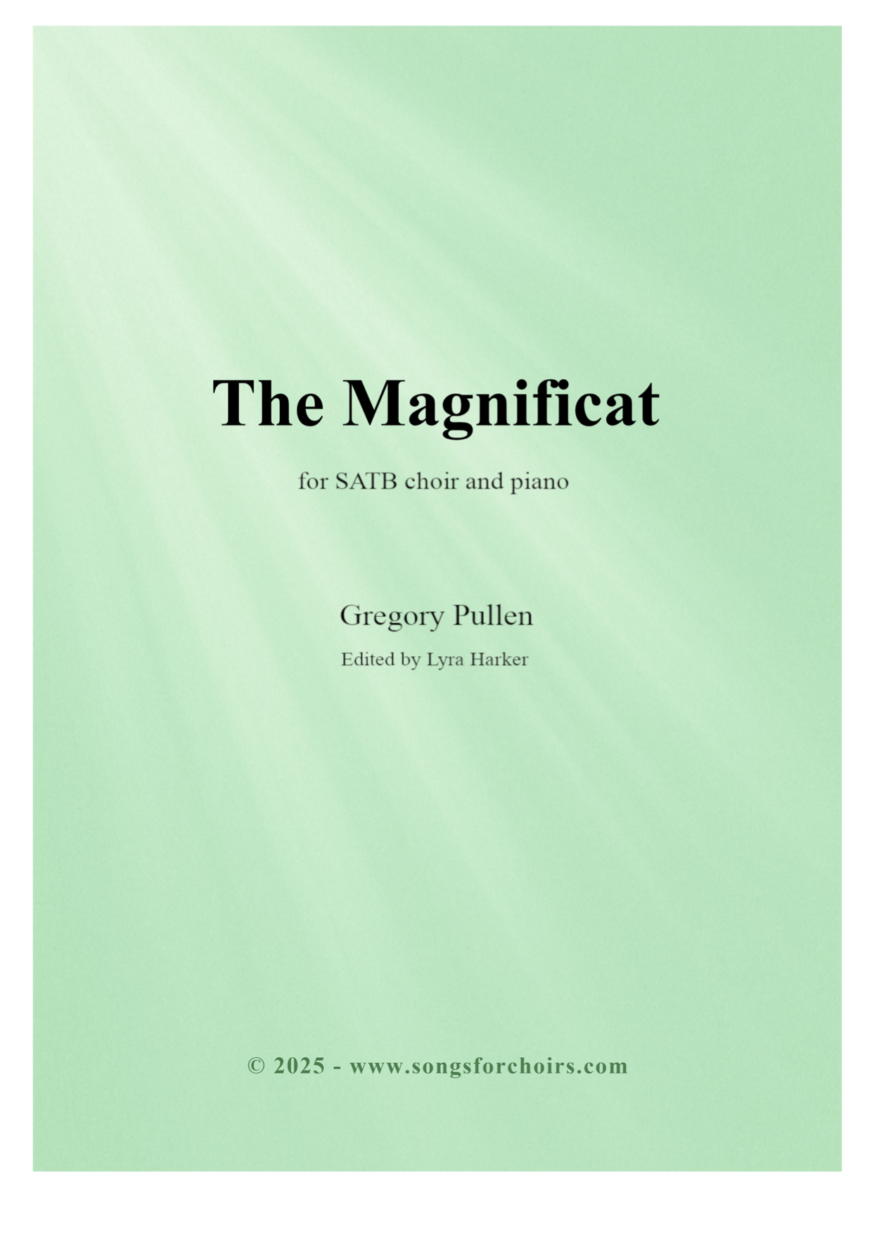 The Magnificat cover